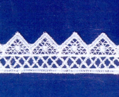 Кружево № 2001609 шир 20мм (уп.9м)