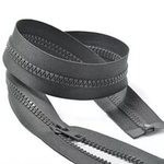 Молния трактор Т8 1 замок 90см у/з "мелкий зуб" (50шт)