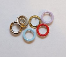 Кнопка рубашечная 9.5мм, открытая E&E (уп.1440шт) 