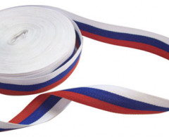 Лента Триколор 10мм 1,79гр/м (уп.100м)