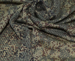 Сетка трикотажная 100% пэ, 115 гр, шир.150см кмф