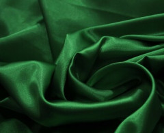 Атлас Сатин 100% п/эстер 60гр/м2 гладь (Зеленый темный 5408)