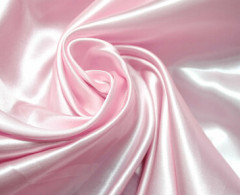 Атлас Сатин 100% п/эстер 60гр/м2 гладь (Св. розовый)
