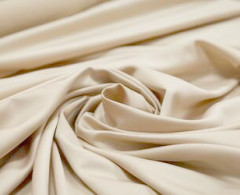 Атлас Сатин 100% п/эстер 60гр/м2 гладь (Молочный 0103)