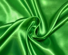 Атлас Сатин 100% п/эстер 60гр/м2 гладь (Зелень трава 6153)