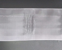 Шторная тесьма 120мм №1200 органза, трубная лента 2 нитки (кор.12 шт по 50 метр)