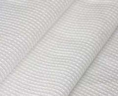 Полотно вафельное отбеленное шир.45см, 125+/-9гр, х/б