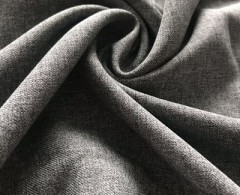 Ткань Габардин 230 шир 150см рул 50м гладь (Серый меланж)