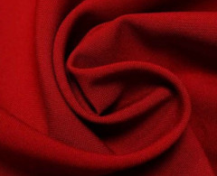 Ткань Габардин 230 шир 150см рул 50м гладь (Красный темный)