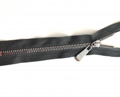 Молния трактор декор Т5 1 замок 50см(100шт) металлизированный зуб у/з