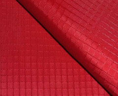 Ткань Оксфорд 600 WR/PU Рип-Стоп 200+/-10гр.м2 гладь (Черный) (Красный 1664)