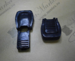 Концевик №2 Крокодильчик мал. черн. (уп.500шт.)