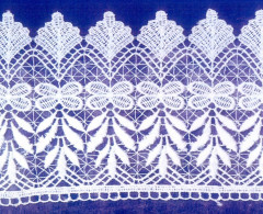 Кружево № 1050286 шир 105мм (уп.9м)