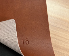 Искусственная кожа пвх TS 23-15 толщина 0,70±0.05 мм,вес 540+/-50гр, шир 140см,100%п/э, рулон от 25м