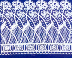 Кружево № 12005389 шир 120мм (уп.9м)