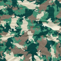 Полотно трикотажное Кулирка 30/1 набивная в рулоне  в Самаре