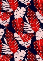 Полотно трикотажное Кулирка 30/1 набивная в рулоне  в Самаре